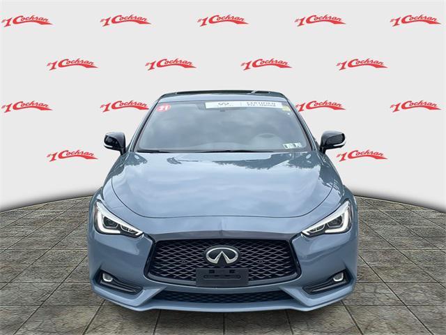 used 2021 INFINITI Q60 car, priced at $32,000