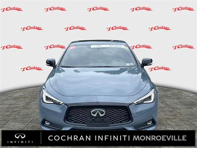 used 2021 INFINITI Q60 car, priced at $29,500