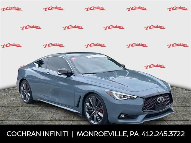 used 2021 INFINITI Q60 car, priced at $32,000