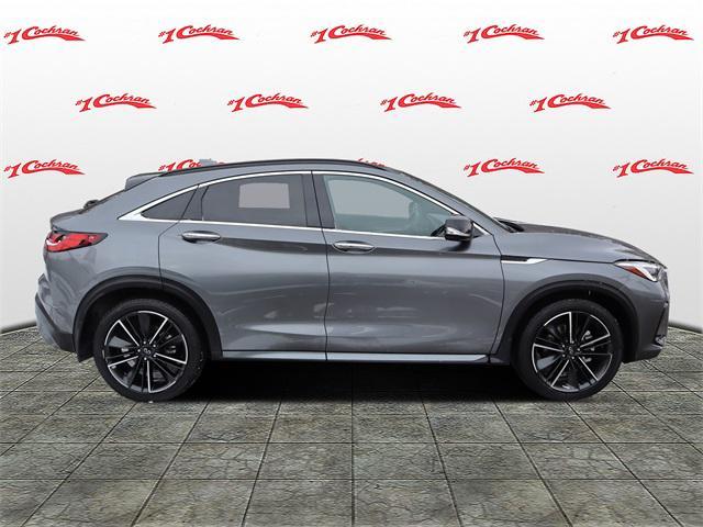 used 2022 INFINITI QX55 car, priced at $35,182