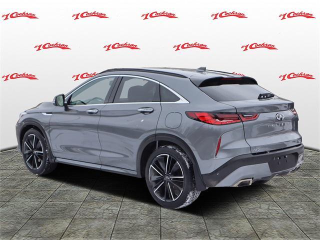 used 2022 INFINITI QX55 car, priced at $35,182