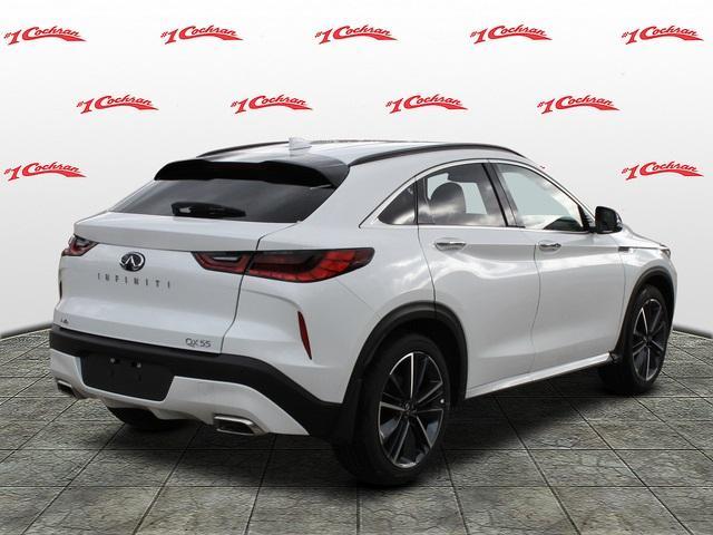 new 2024 INFINITI QX55 car, priced at $48,700