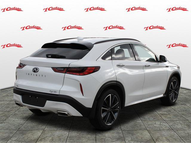 new 2024 INFINITI QX55 car, priced at $47,882