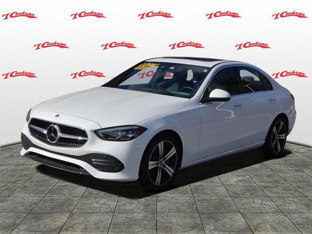 used 2024 Mercedes-Benz C-Class car, priced at $43,000