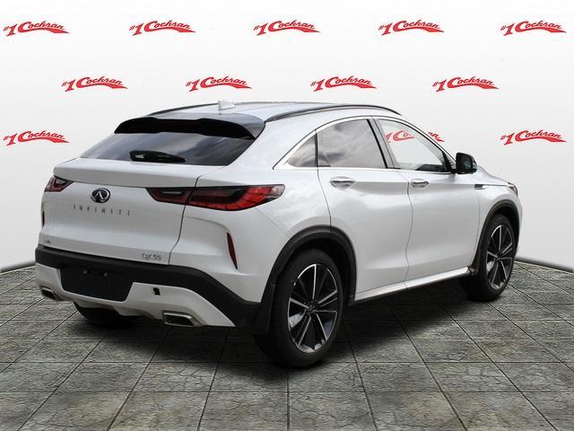 new 2024 INFINITI QX55 car, priced at $55,585