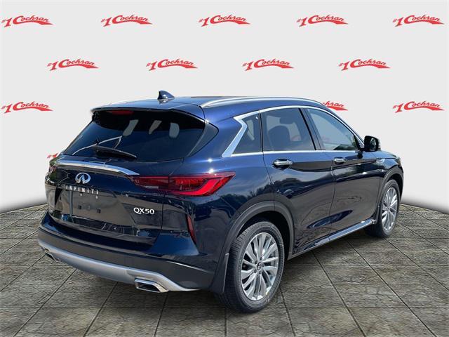 new 2025 INFINITI QX50 car, priced at $47,818