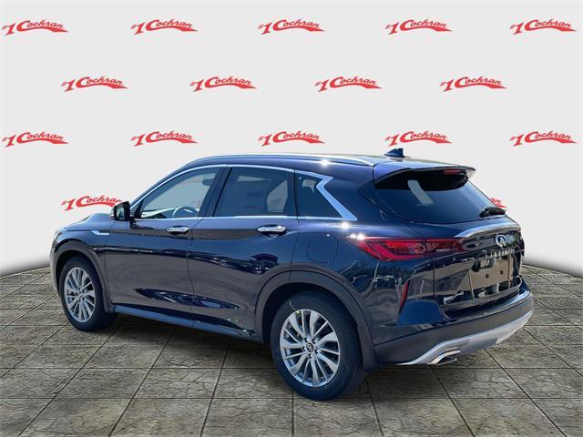 new 2025 INFINITI QX50 car, priced at $47,818
