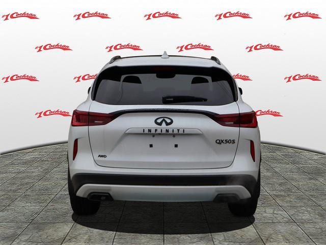 new 2025 INFINITI QX50 car, priced at $54,170