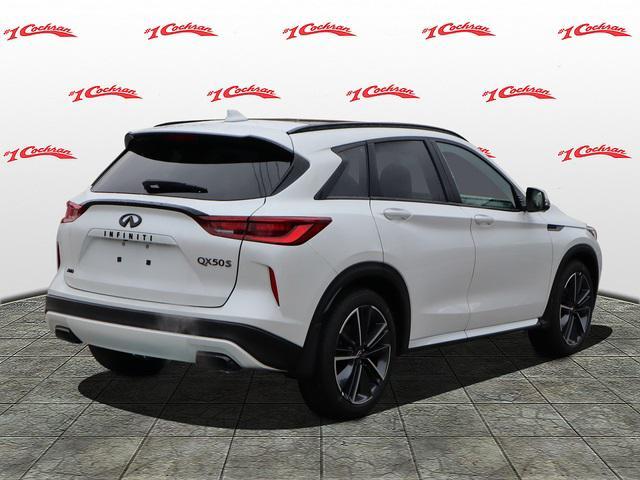 new 2025 INFINITI QX50 car, priced at $54,170