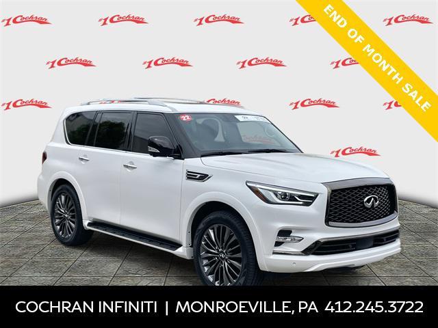 used 2022 INFINITI QX80 car, priced at $46,882