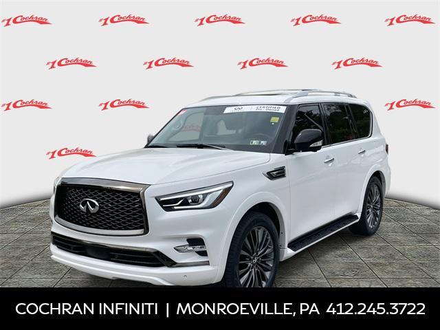 used 2022 INFINITI QX80 car, priced at $46,000