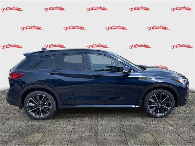 new 2025 INFINITI QX50 car, priced at $52,532