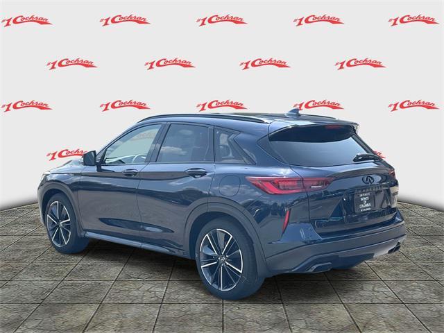 new 2025 INFINITI QX50 car, priced at $52,532