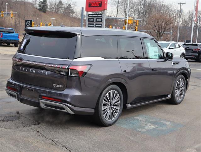 new 2025 INFINITI QX80 car, priced at $92,000