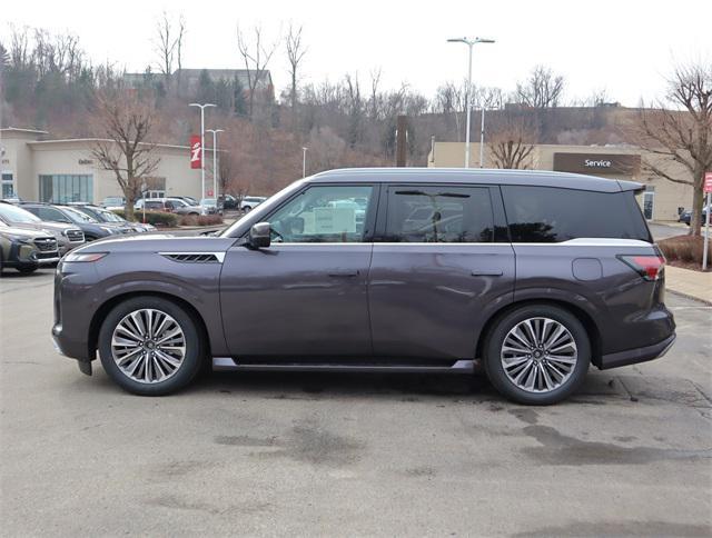 new 2025 INFINITI QX80 car, priced at $92,000