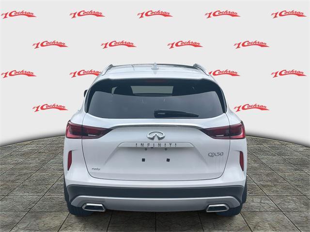 new 2025 INFINITI QX50 car, priced at $47,902