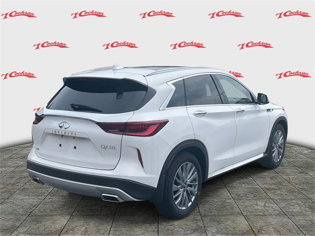 new 2025 INFINITI QX50 car, priced at $47,902