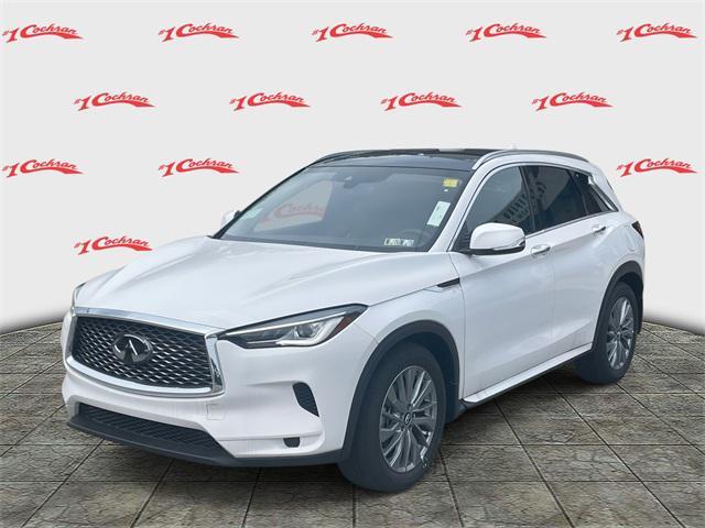 new 2025 INFINITI QX50 car, priced at $47,902