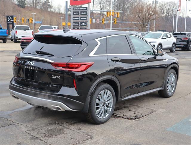 new 2025 INFINITI QX50 car, priced at $43,343