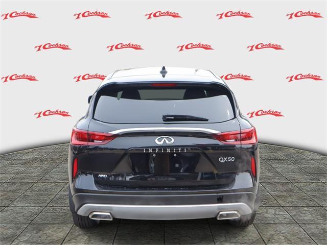 new 2025 INFINITI QX50 car, priced at $43,343