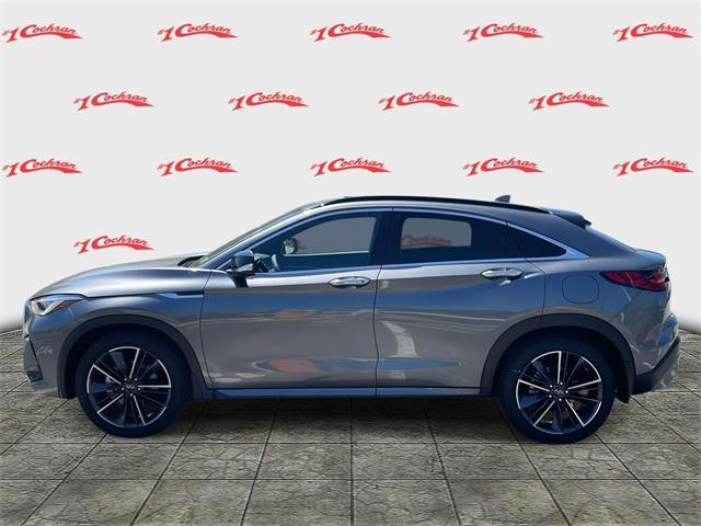new 2025 INFINITI QX55 car, priced at $57,645