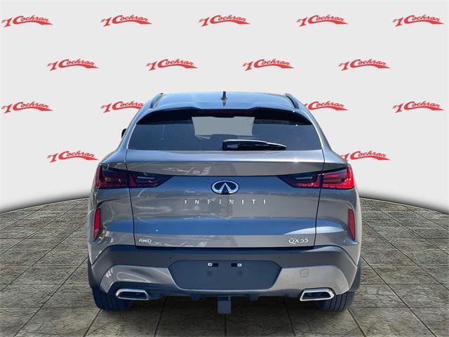 new 2025 INFINITI QX55 car, priced at $57,645