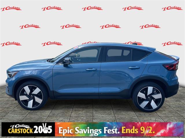 used 2023 Volvo C40 Recharge Pure Electric car, priced at $31,300
