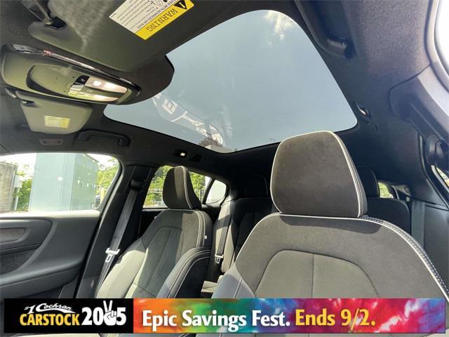 used 2023 Volvo C40 Recharge Pure Electric car, priced at $31,300