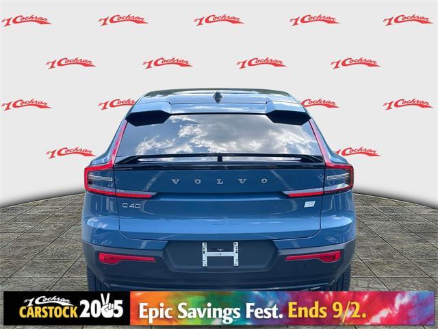 used 2023 Volvo C40 Recharge Pure Electric car, priced at $31,300