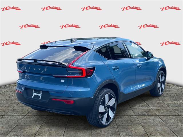 used 2023 Volvo C40 Recharge Pure Electric car, priced at $34,500