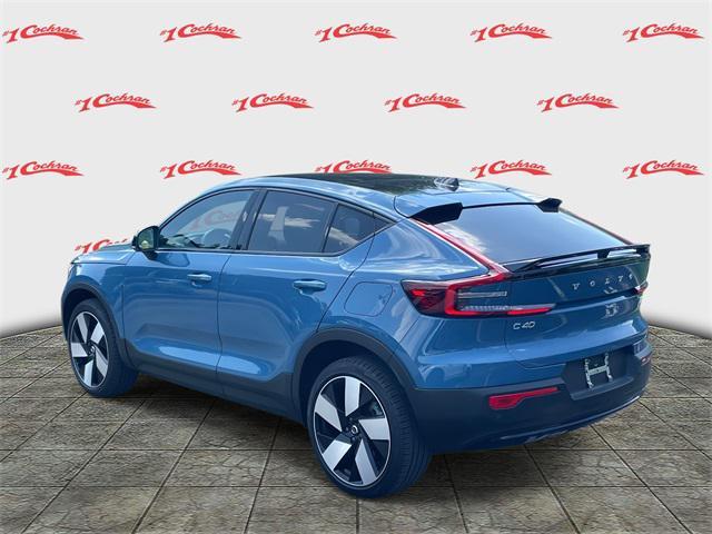 used 2023 Volvo C40 Recharge Pure Electric car, priced at $34,500