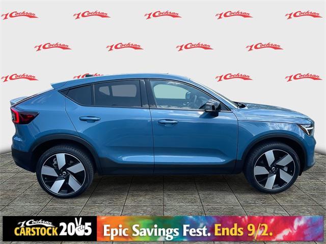 used 2023 Volvo C40 Recharge Pure Electric car, priced at $31,300