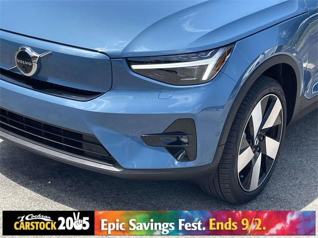 used 2023 Volvo C40 Recharge Pure Electric car, priced at $31,300