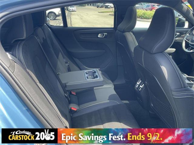 used 2023 Volvo C40 Recharge Pure Electric car, priced at $31,300