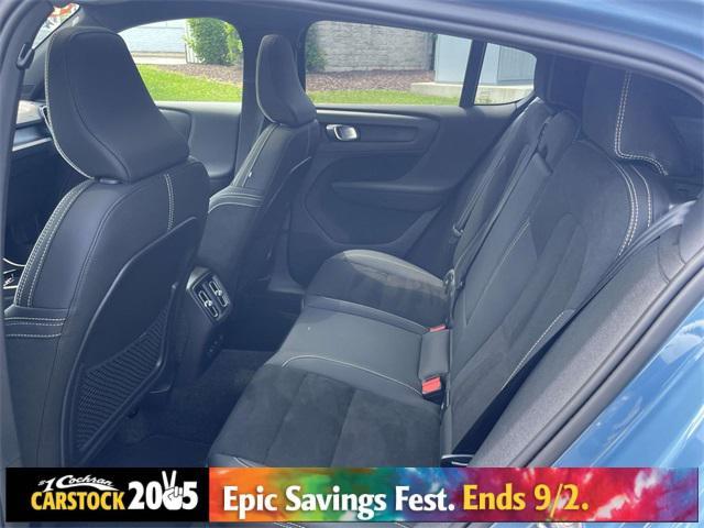 used 2023 Volvo C40 Recharge Pure Electric car, priced at $31,300