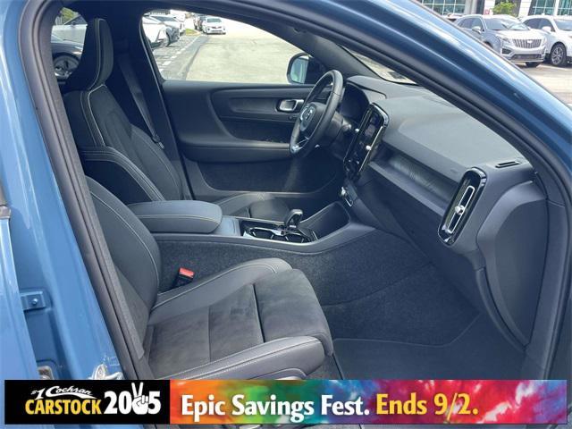 used 2023 Volvo C40 Recharge Pure Electric car, priced at $31,300