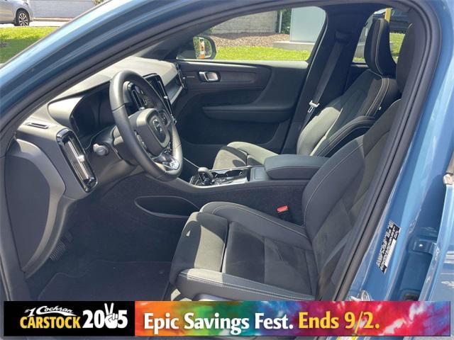 used 2023 Volvo C40 Recharge Pure Electric car, priced at $31,300