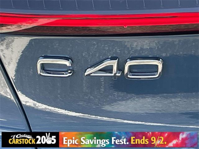 used 2023 Volvo C40 Recharge Pure Electric car, priced at $31,300