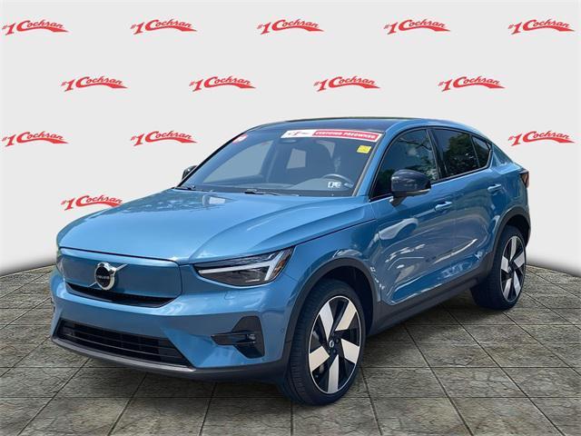 used 2023 Volvo C40 Recharge Pure Electric car, priced at $34,500