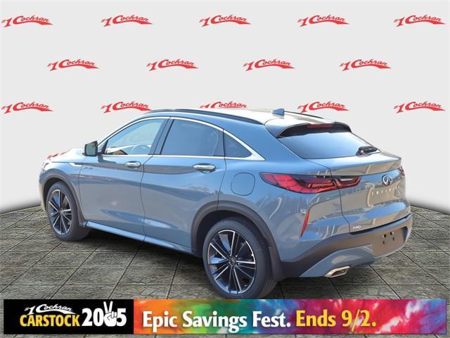 new 2025 INFINITI QX55 car, priced at $57,875