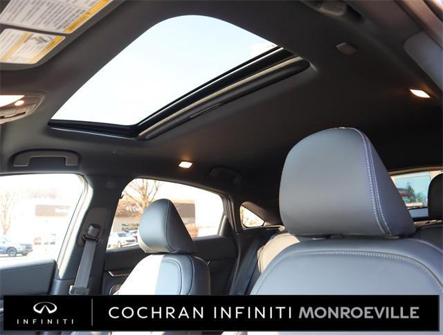 new 2025 INFINITI QX55 car, priced at $57,875