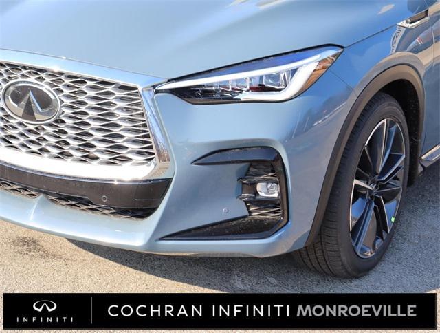 new 2025 INFINITI QX55 car, priced at $57,875