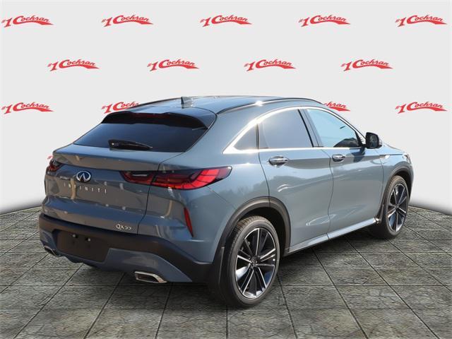 new 2025 INFINITI QX55 car, priced at $57,875