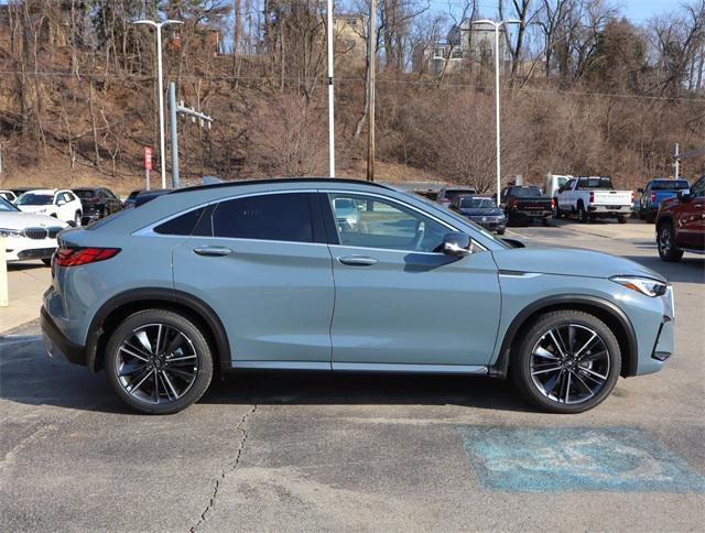 new 2025 INFINITI QX55 car, priced at $57,875