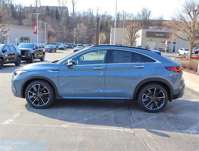 new 2025 INFINITI QX55 car, priced at $57,875