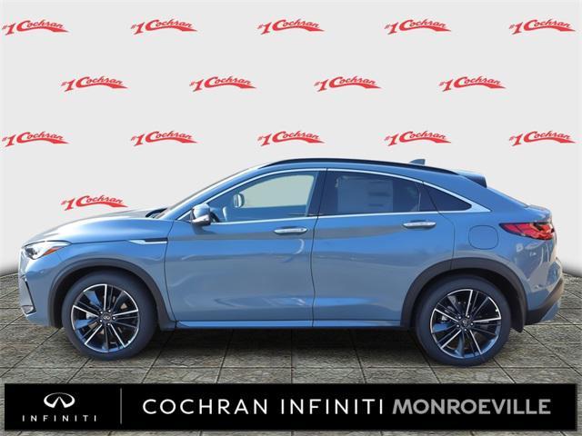 new 2025 INFINITI QX55 car, priced at $57,875