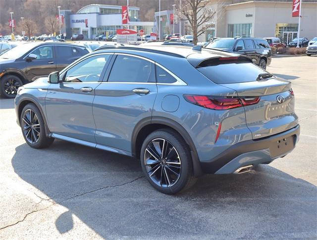 new 2025 INFINITI QX55 car, priced at $57,875