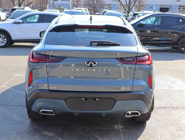 new 2025 INFINITI QX55 car, priced at $57,875