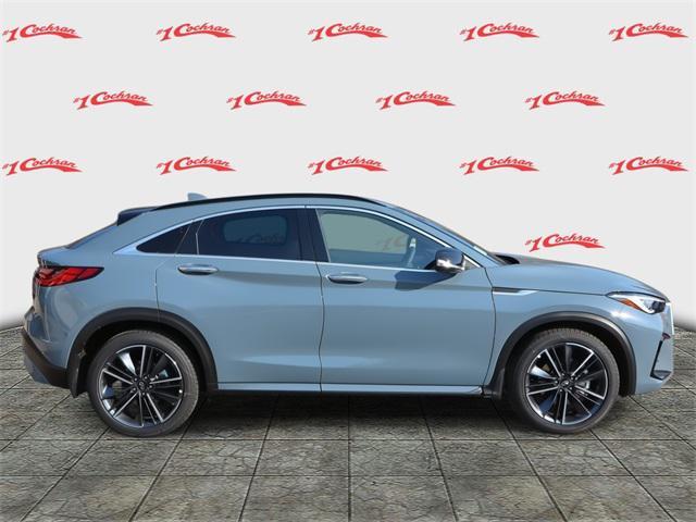 new 2025 INFINITI QX55 car, priced at $57,875