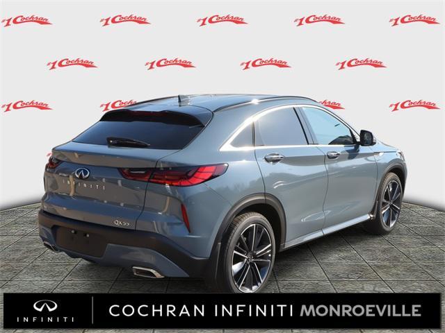 new 2025 INFINITI QX55 car, priced at $57,875